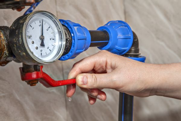 Shut Off Valve Installation in Easton
