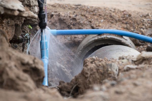 Water Line Replacement in Easton