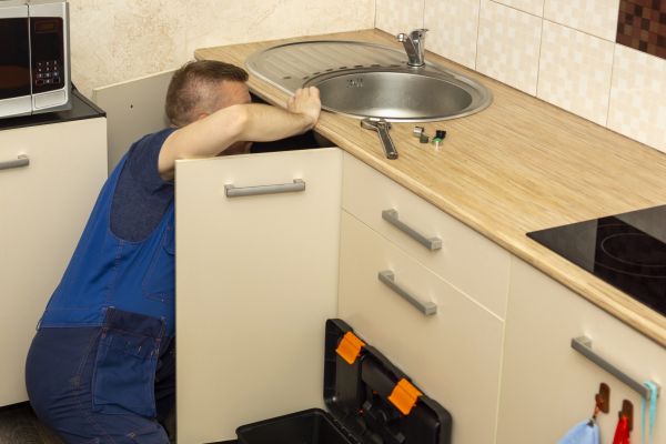 Kitchen Sink Plumbing in Easton