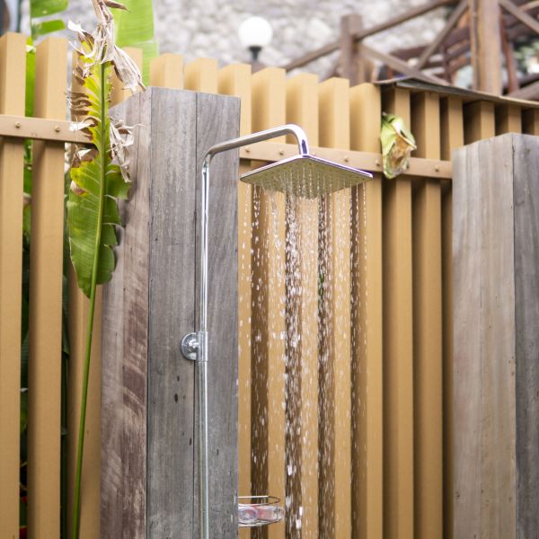 Cost of Outdoor Shower Plumbing in Easton