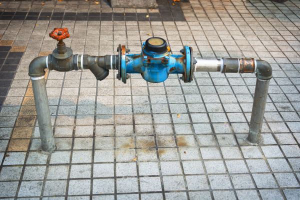 Main Water Line Repair in Easton