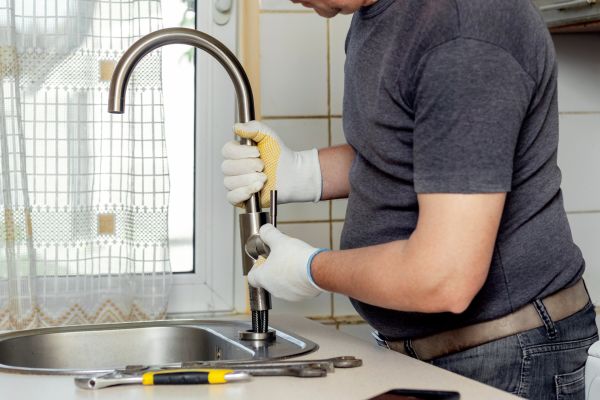 Kitchen Faucet Leak Repair in Easton