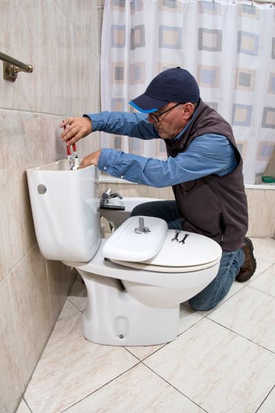 Broken Toilet Repair in Easton