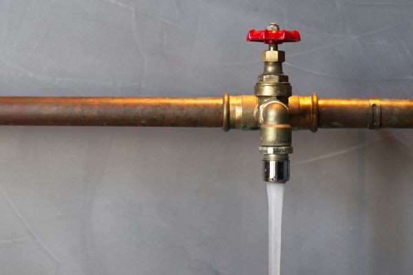 Copper Water Line Installation in Easton