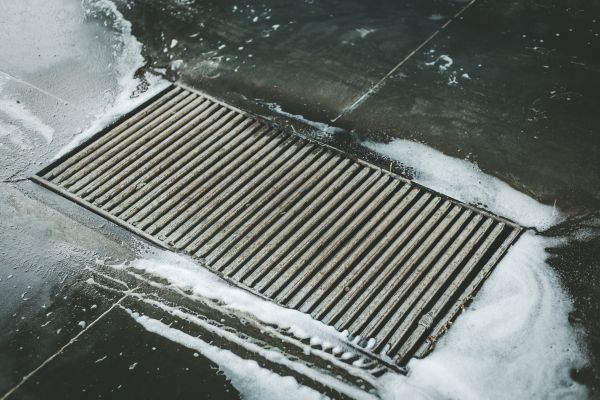 Garage Drainage Installation in Easton