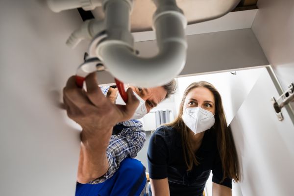 House Plumbing Repair in Easton