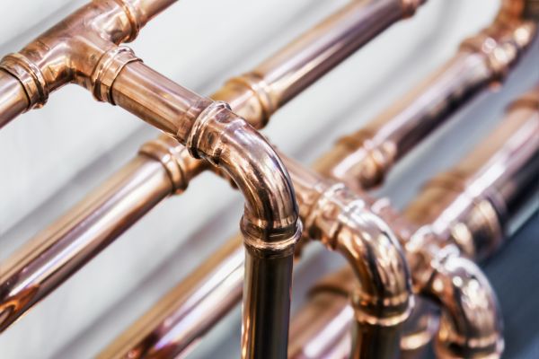 Copper Plumbing Repair in Easton