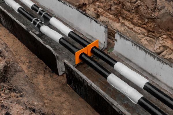 Main Water Line Installation in Easton