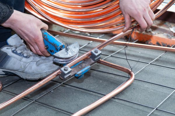Copper Piping Installation in Easton
