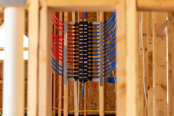 Pex Water Line Installation in Easton