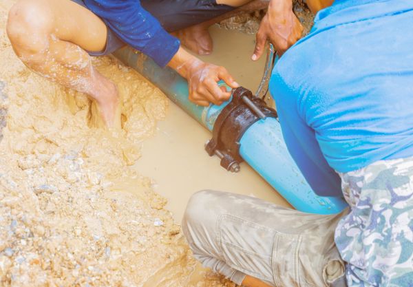 Cracked Plumbing Repair in Easton